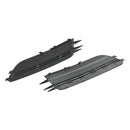 Audi 2012-2015 A6 C7 2PCS Front Fog Light Cover Bezel Black Grille-13
