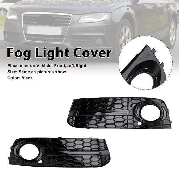 2 STKS Voor Honingraat Mistlamp Grill 8KD807681 Fit Audi A4 B8 2009-2012