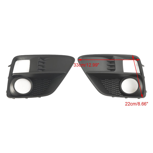 Subaru WRX 2015-2017 & STi 57731VA000 57731VA010 2 peças Moldura da grade da cobertura do farol de neblina dianteiro