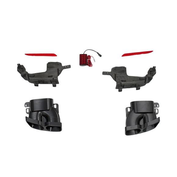 Mercedes Benz Clase S W222 S500 S600 S63 S65 2014-2017 Kit de carrocería con actualización de parachoques a Brabus B700