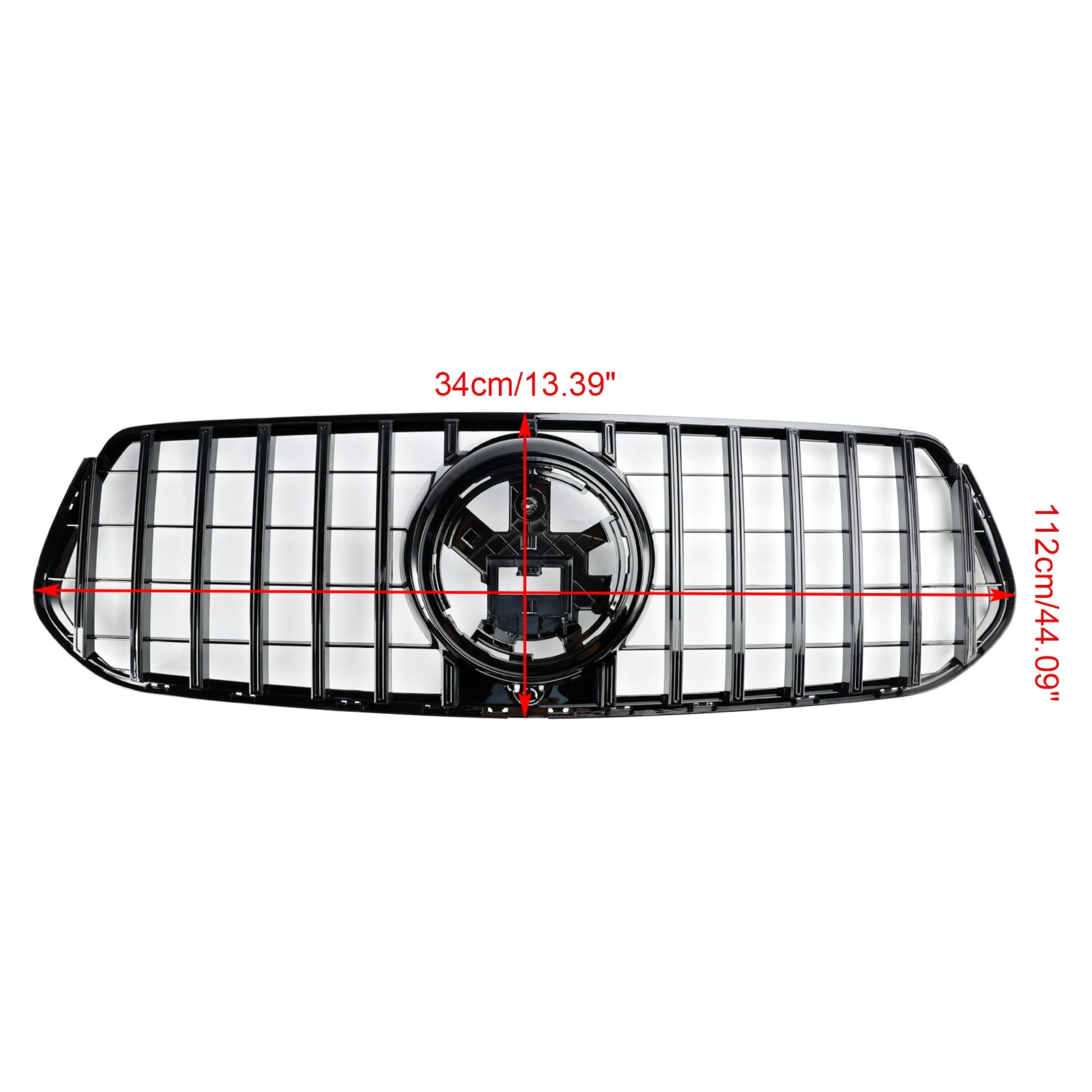 Grille de pare-chocs avant noire de remplacement pour Mercedes Benz Classe GLE V167 GLE350/450/53 SUV 2019-2024