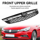 Opel Black Chrome Front Bumper Grill Grille-5