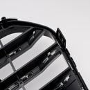 Rejilla de parachoques delantero estilo S6 compatible con Audi A6 C7 2012-2015 cromada-10