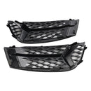 2017-2020 Audi A3 8V Front Bumper Grill Fog Light Cover Lamp Frame Trim Grille-11