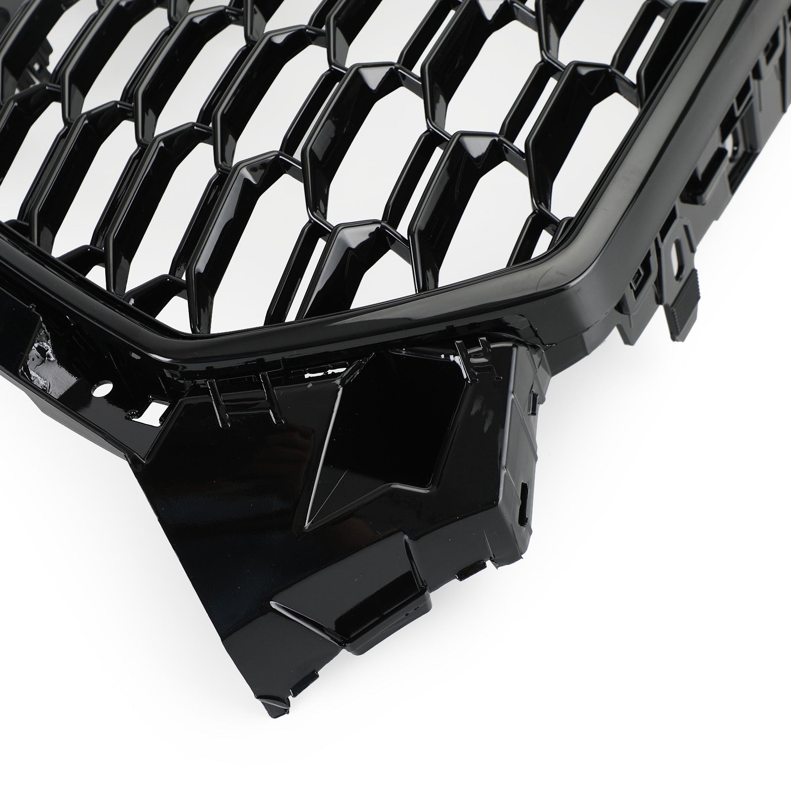 Grille de calandre en nid d'abeille de remplacement Audi A5 S5 2017-2019 style RS5 Grille de calandre hexagonale noire en maille sport