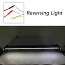 Universal Sedan Adjustable Aluminum Rear Trunk Wing Racing Spoiler W/ LED Light-16