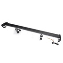 Universal Sedan Adjustable Aluminum Rear Trunk Wing Racing Spoiler W/ LED Light-7