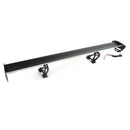 Universal Sedan Adjustable Aluminum Rear Trunk Wing Racing Spoiler W/ LED Light-8