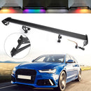 Universal Sedan Adjustable Aluminum Rear Trunk Wing Racing Spoiler W/ LED Light-4