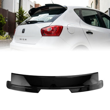 2008-2017 Seat Ibiza 6J Rear Roof Wing Gloss Black Spoiler
