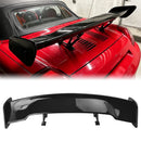 57' 145cm Universal Racing GT Style Down Force Trunk Spoiler Wing Gloss Black-1