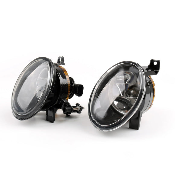 2011-2013 VW Eos New Pair Of Front Convex Lens Fog Lamp Fog Light 9006