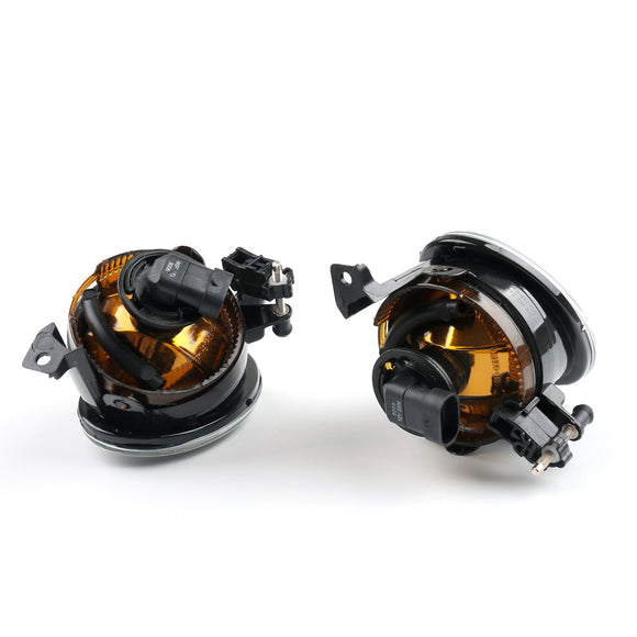 2010-2013 VW Golf Mk6 New Pair Of Front Convex Lens Fog Lamp Fog Light 9006