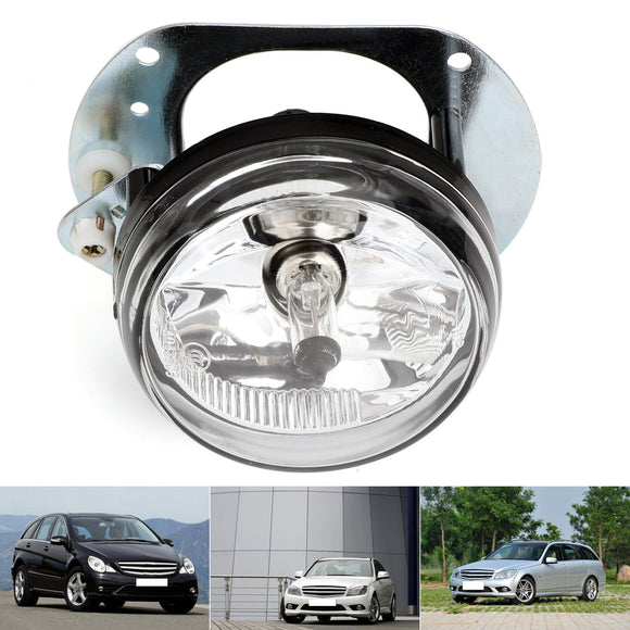 2 PCS Bumper Fog Front Light Lamp W/Bulb For 2008-2010 Benz C300 C63 AMG C350