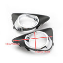 Coppia fendinebbia con kit copertura cablaggio interruttore per Toyota Yaris Hatch 2012 2013 2014-3
