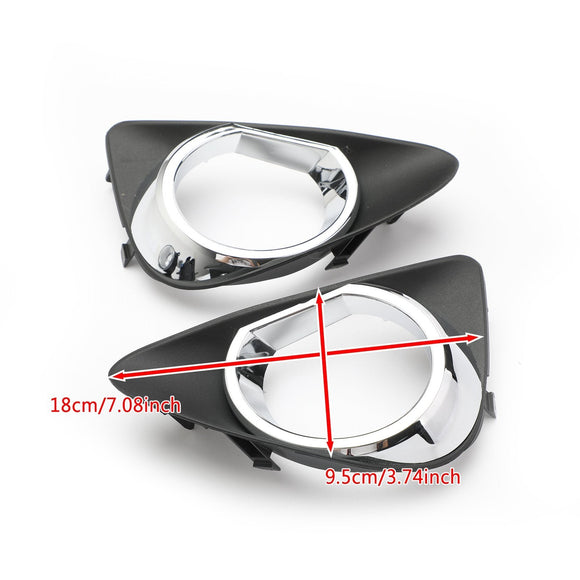 Coppia fendinebbia con kit copertura cablaggio interruttore per Toyota Yaris Hatch 2012 2013 2014