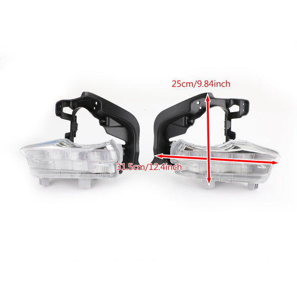 2PCS LED DRL Daytime Running Light Fog Lamp For 2014 2015 2016 Toyota Highlander