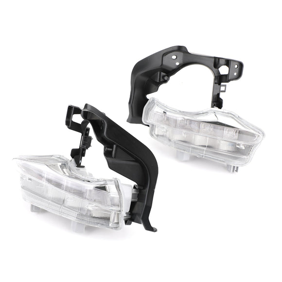 2PCS LED DRL Daytime Running Light Fog Lamp For 2014 2015 2016 Toyota Highlander