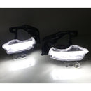 2PCS LED DRL Daytime Running Light Fog Lamp For 2014 2015 2016 Toyota Highlander-3