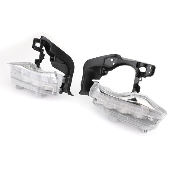 2PCS LED DRL Daytime Running Light Fog Lamp For 2014 2015 2016 Toyota Highlander