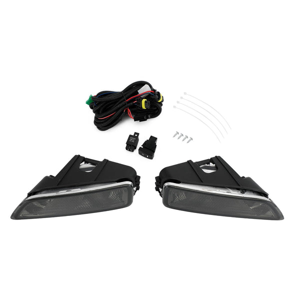 Smoke Lens Fog Lights + Switch For Honda Accord 2003-2007 / Acura Tl 2004-2008