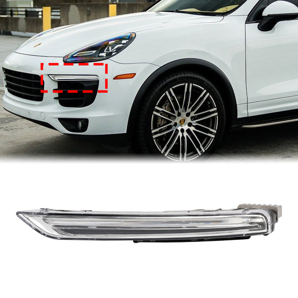 Porsche Cayenne 958 2015-2017 LED Sumu DRL Päiväajovalot Vasen 95863118130