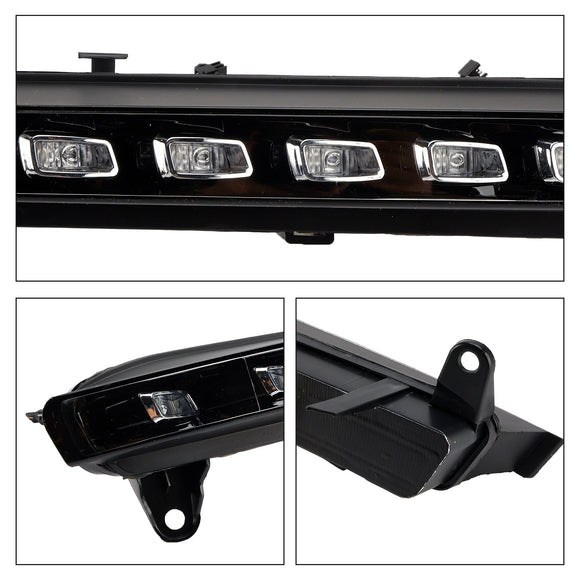Paire de feux de jour LED 4L0953041 4L0953042 pour Audi Q7 4L 2007-2009