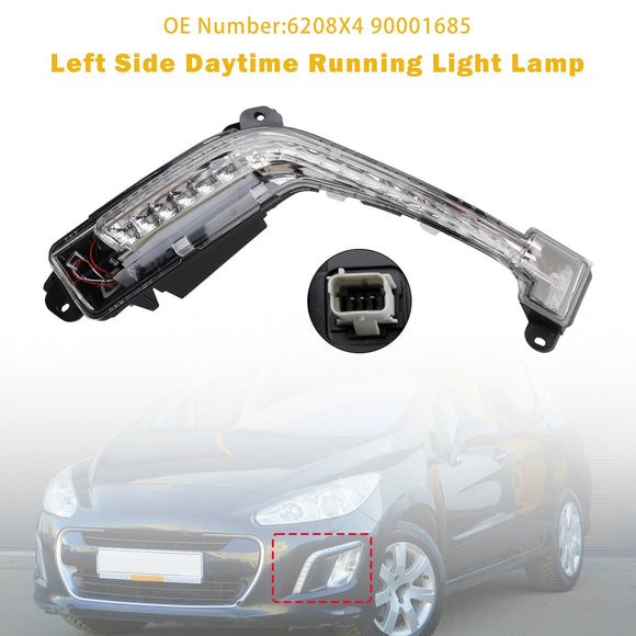 Lampadine a LED DRL sinistra + destra per Peugeot 308 Mk1 Hatch 2011-2014