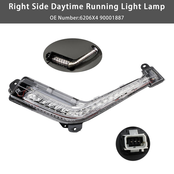Lampadine a LED DRL sinistra + destra per Peugeot 308 Mk1 Hatch 2011-2014