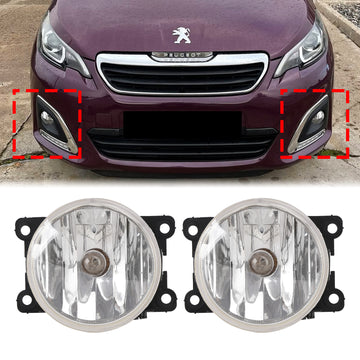 2x Mistlamp Lamp 9675450980 Voor Peugeot 208 308 2008 2013-2019