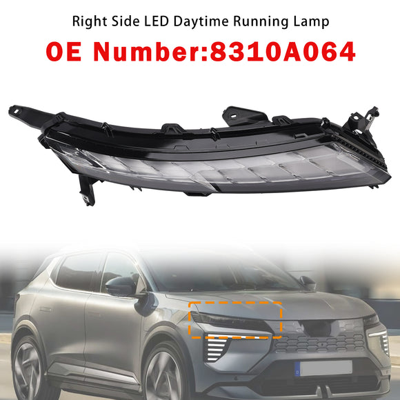 2022–2026 Mitsubishi Eclipse Cross, links + rechts, Paar vorne, LED-Tagfahrlicht, 8310A063, 8310A064