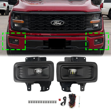 2024-2025 Ford F150 STX XL XLT LED Mistlamp Schakelaar Bezel Draad Beugel Kits RL3Z-15266-A RL3Z-15266-B
