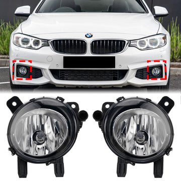 2011-2019 BMW F20 F21 F30 F31 F80 Pair Front Fog Light With Bulbs 63177248911 63177248912