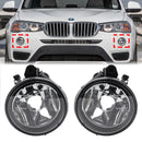 2010-2019 BMW X3 X4 X5 X6 Pair Front Fog Light Lamps Without Bulbs 63177238787 63177238788-1