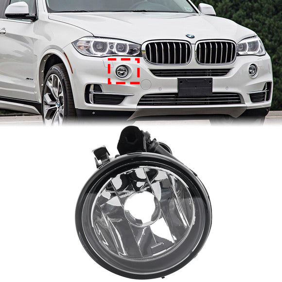 2010-2019 BMW X3 X4 X5 X6 Pair Front Fog Light Lamps Without Bulbs 63177238787 63177238788