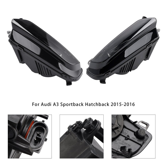 1 Pc feux antibrouillard avant gauche avec ampoules pour Audi A3 Sportback 8V0941699C 15-16