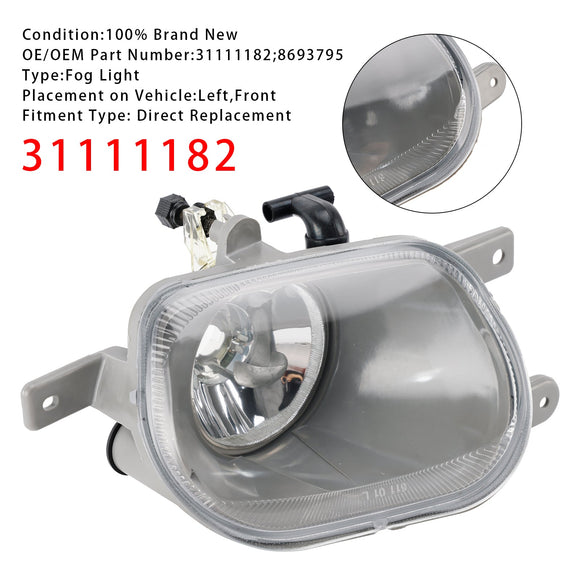 Paire de feux antibrouillard avant pour Volvo XC90 I 2,5l 3,2l 4,4l 03-14 31111183