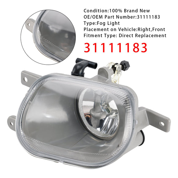 Paire de feux antibrouillard avant pour Volvo XC90 I 2,5l 3,2l 4,4l 03-14 31111183