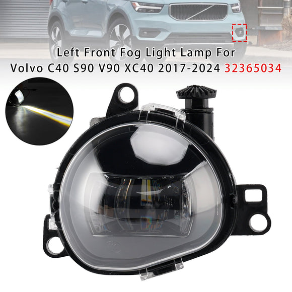 Par de luces antiniebla delanteras para Volvo C40 S90 V90 XC40 2017-2024 32365034