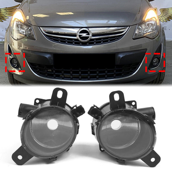 2011–2019 Opel Vauxhall Corsa Paar Nebelscheinwerfer vorne 13253625 13253626