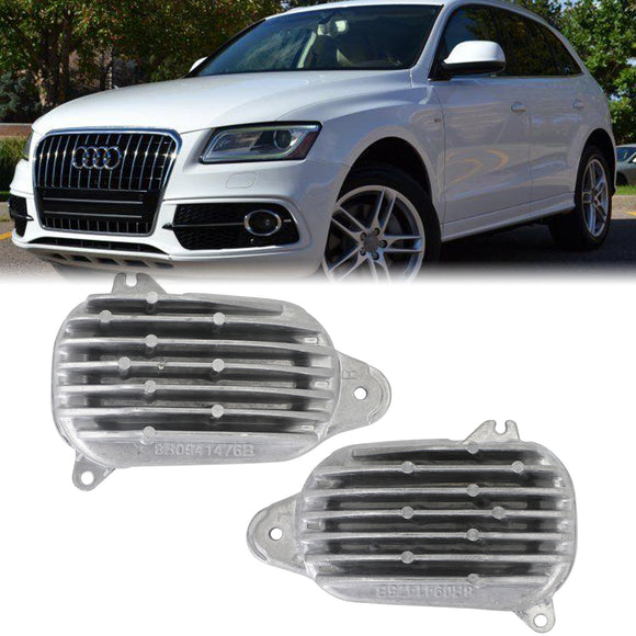 2013-2017 Audi Q5 SQ5 Left+Right LED DRL Control Module 8R0941475B 8R0941476B