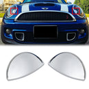 2007-2015 MINI Cooper R55 R56 R57 R58 R59 Chrome Left+ Right Headlight Washer Cover 61672752559 61672752560-1