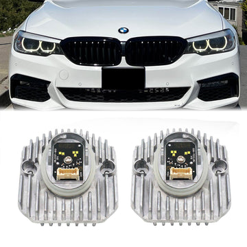 2017-2024 BMW 5-sarjan G30 G38 2x LED DRL -valon ohjausyksikkö 63117214939 63117214940