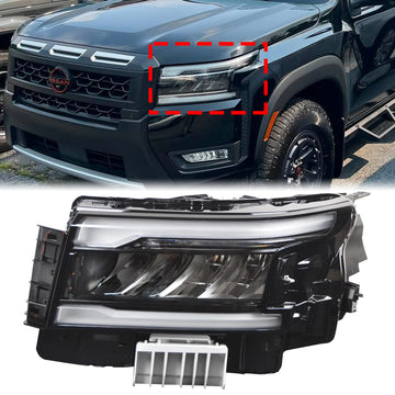 2022-2026 Nissan Frontier Conjunto de faros delanteros LED izquierdo con DRL 26010-9BU0D 260109BU0D