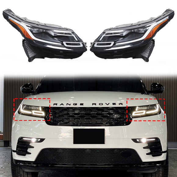 Faro anteriore sinistro + destro per Land Range Rover Velar 2018-2023 LR109022 LR093392