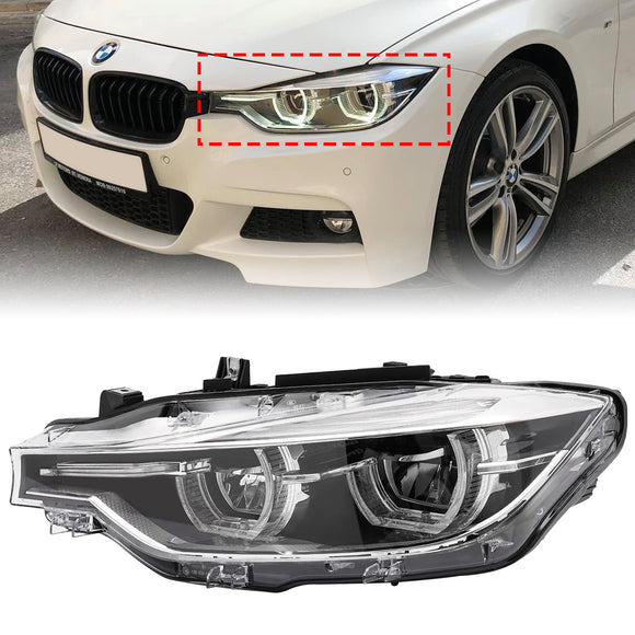 2016-2019 BMW 3 Series F30 F31 Without AFS Left+Right LED Headlight 63117419629 63117419630