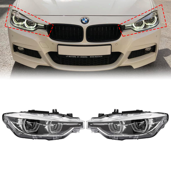 2016-2019 BMW 3 Series F30 F31 Without AFS Left+Right LED Headlight 63117419629 63117419630
