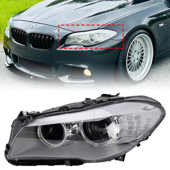 2010-2013 BMW 5 Series Saloon / Estate F10 F11 W/O AFS Xenon LED DRL Left Headlight 63117271909