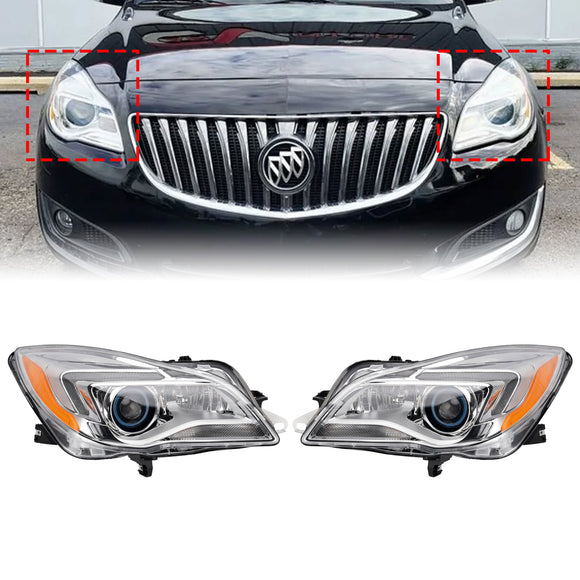 Buick Regal 2014-2017 Gruppo faro HID Xenon sinistro+destro 13426667 13426668