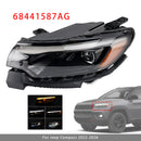 Vasen+oikea led-ajovalokokoonpano 68441587AG 68441586AG Jeep Compass 2022-2026-33